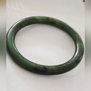 Nephrite Jade Bangle Bracelet